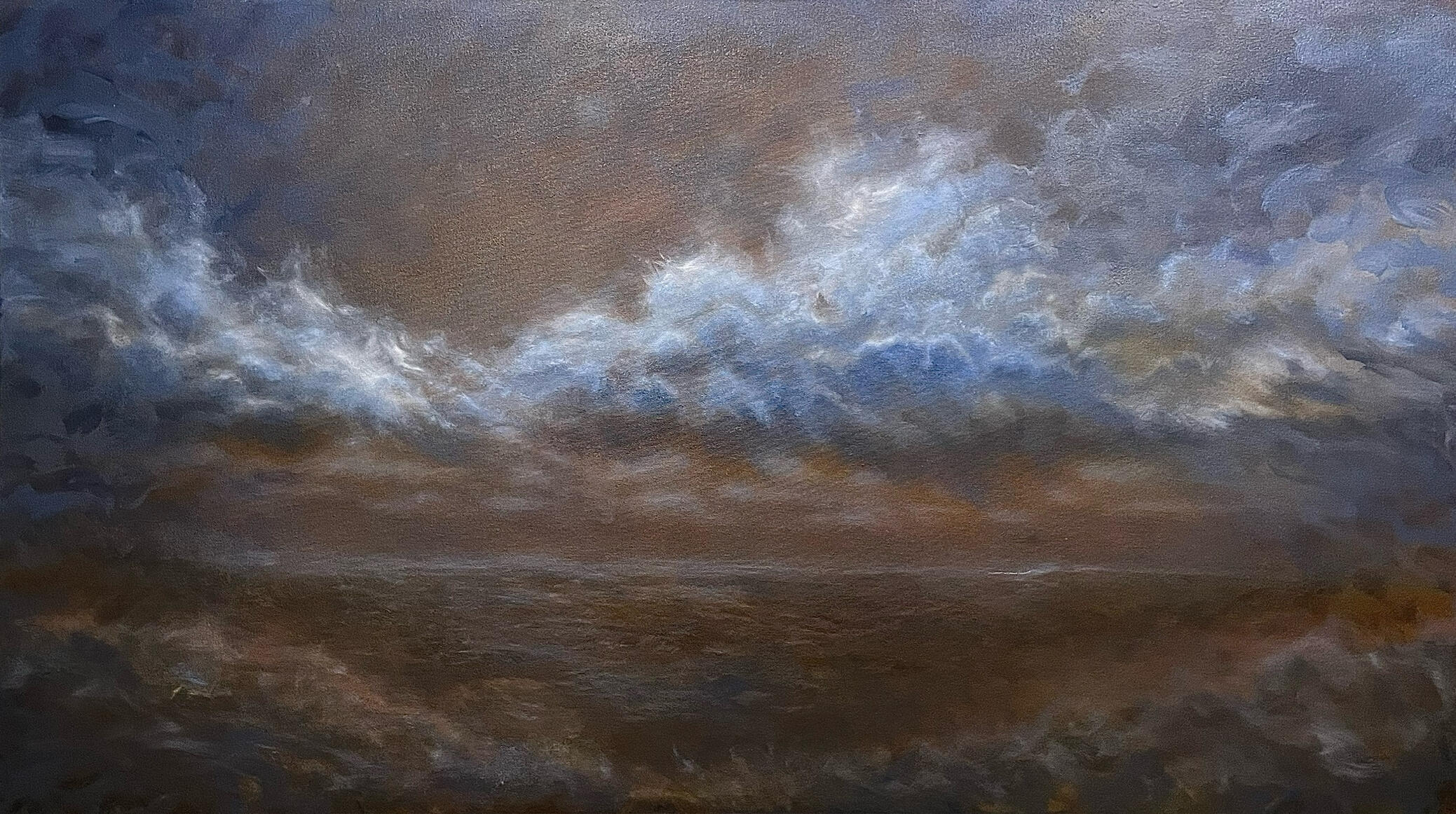 Night winds, Oil on Canvas, 85 x 150cm - SOLD -